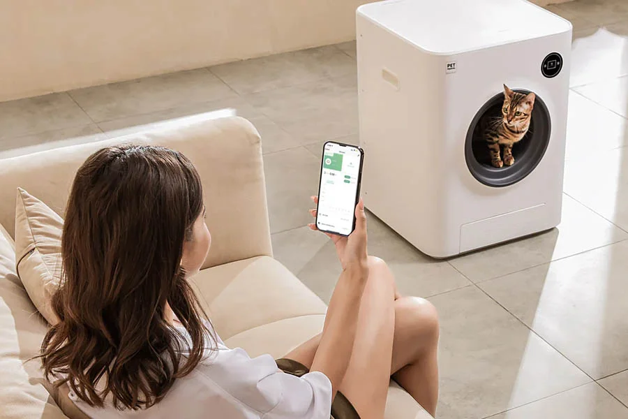 cat litter that cleans itself